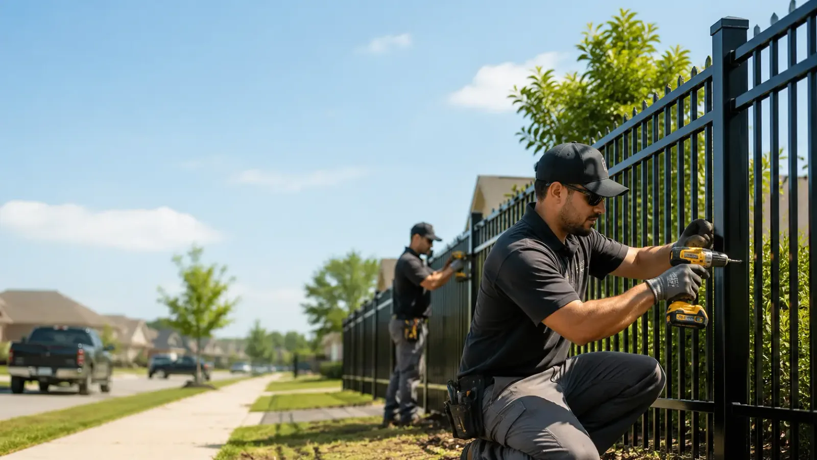 Metal Fence Installation in Dustin, OK